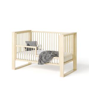 austin crib - natural maple