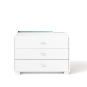 austin 3-drawer changer - white maple