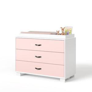 austin 3-drawer changer - white maple